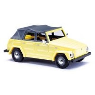 *Busch 52701 VW 181 Kurierwagen, gelb, 1970  Mastab 1:87