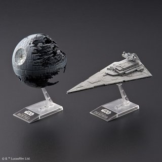 Revell 01207 Death Star II + Imperial Star Destroyer  Mastab 1:2700000