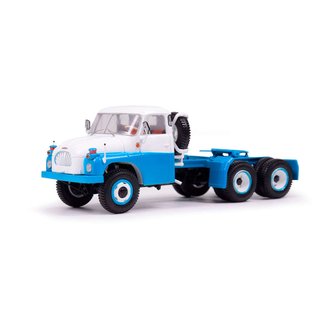 Herpa 83SSM1372  Tatra-138NT 6x6 Zugmaschine, blau/wei  Mastab 1:43
