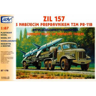 SDV 87178 Bausatz ZIL 157, SA-2.PR11 Transport Trailer  Mastab: 1:87