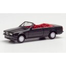 *Herpa 030595-002 BMW 3er E30 Cabrio, blacksaphir...