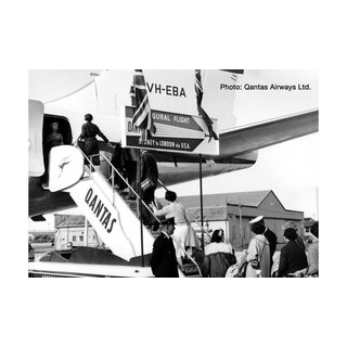 Herpa 571005  Qantas historic passenger stairs  Mastab 1:200