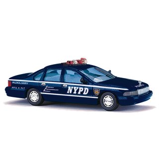 *Busch 47611 Chevrolet Caprice NYPD Auxiliary Police  Mastab 1:87