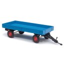 *Busch 59947 Anhänger Gummiwagen, blau...