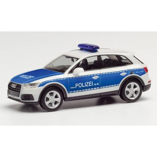 Herpa 095594 Audi Q5, Wasserschutzpolizei, Mainz  Mastab 1:87