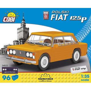 COBI 24522 96 PCS YOUNGTIMER /24522/ 1967 POLSKI FIAT 125P