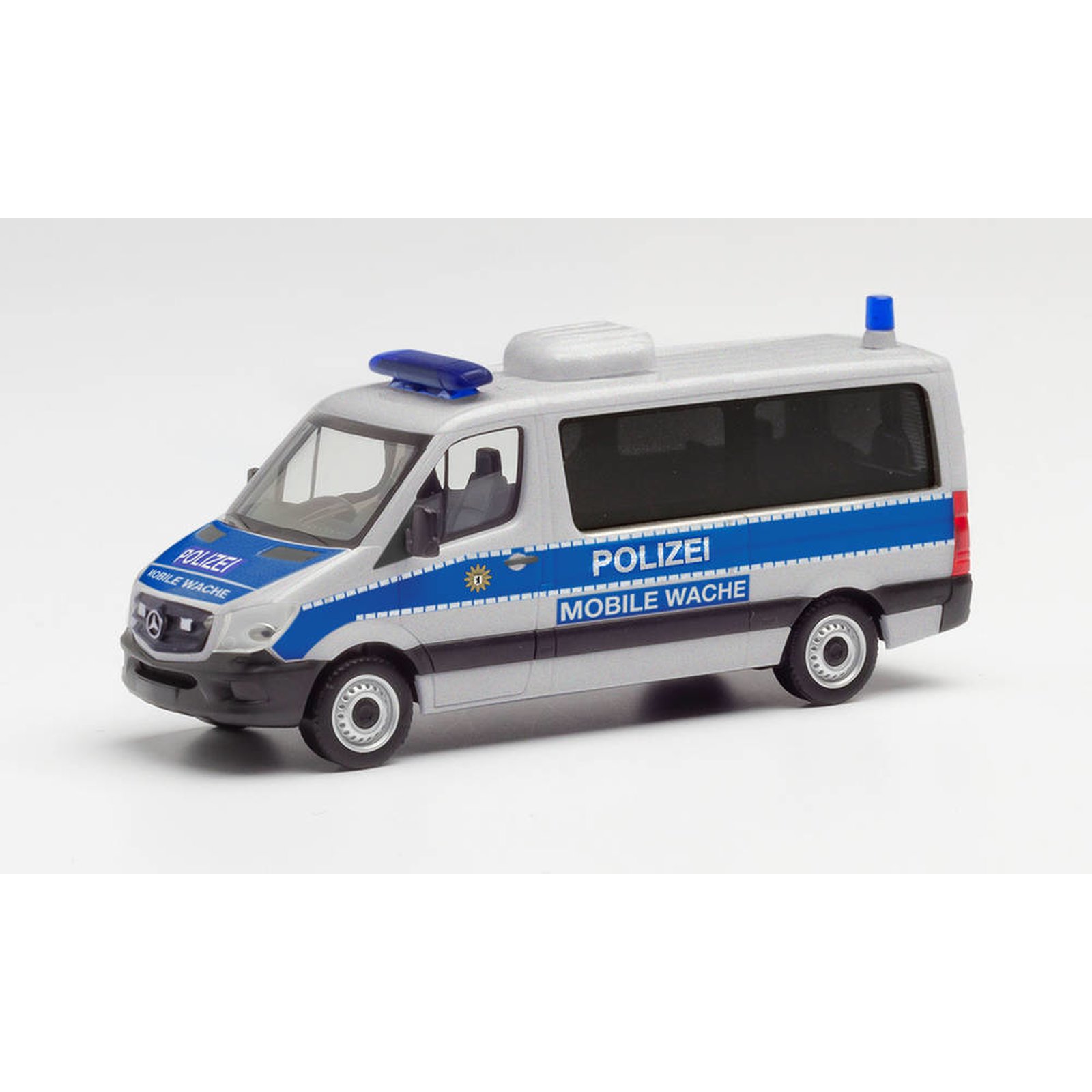 *Herpa 095747 MB Sprinter`13 FD Bus, Polizei Berlin/Mobile Wache Maßs