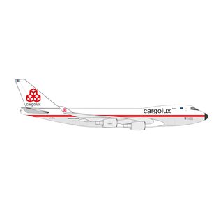 Herpa 534864 Boeing B747-400ERF, Cargolux Retro colors  Mastab 1:500