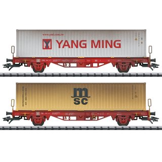 Trix T24139 Containerwagen-Set Lgs 580, DB AG, Ep.VI  Spur H0