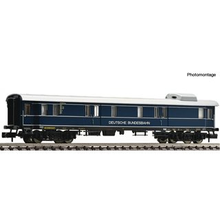 Fleischmann 863004 Fernschnellzug- Gepckwagen, blau, DB, Ep.III  Spur N