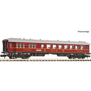 Fleischmann 863303 Fernschnellzug-Speisewagen, rot; DSG/DB, Ep.III  Spur N