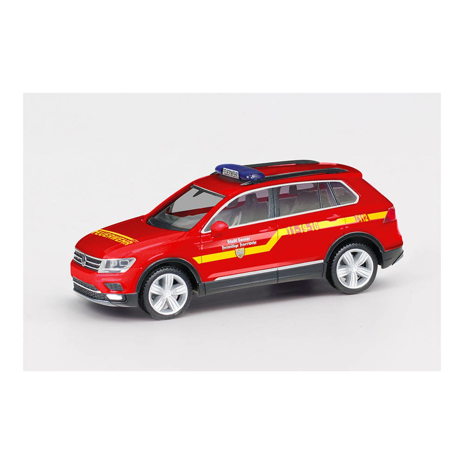 Herpa 095969 # Volkswagen Tiguan Kommandowagen  Feuerwehr Goslar  1:87