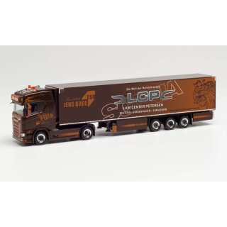 *Herpa 313056 Scania CS 20 HD Kühlkoffer-Sattelzug, TSU Bode  Maßstab 1:87