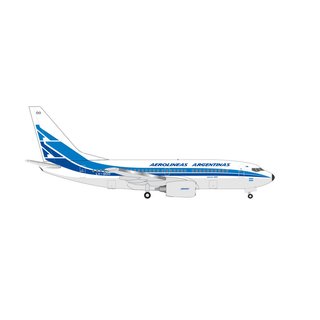 Herpa 534932 Boeing B737-700 Aerolineas Argentinas Retro  Mastab 1:500