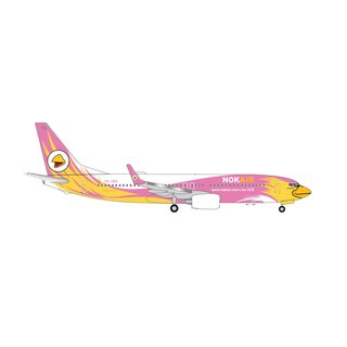 Herpa 534956 Boeing B737-800 Nok Air pink  Mastab 1:500