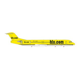 Herpa 571258  Fokker 100, Hapag-Lloyd Express  Mastab 1:200