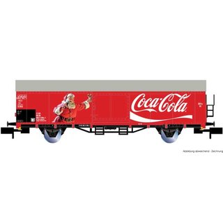 Arnold HN6507 2-achs. Gedeckter Gterwagen, DB AG, Ep.V, Coca Cola  Spur N