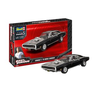 Revell 07693 Fast & Furious - Dodge Charger, Dominics 1970  Mastab 1:25