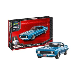 Revell 07694 Fast & Furious 1969 Chevy Camaro Yenko  Mastab 1:25