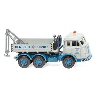 Wiking 063408 Henschel Abschleppwagen, Henschel Service  Mastab 1:87
