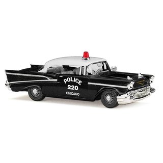 Busch 45018 Chevrolet Bel Air, 1957, Chicago Police  Mastab 1:87