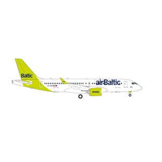 Herpa 571487 Airbus A220-300, air Baltic 100th A220  Mastab 1:200