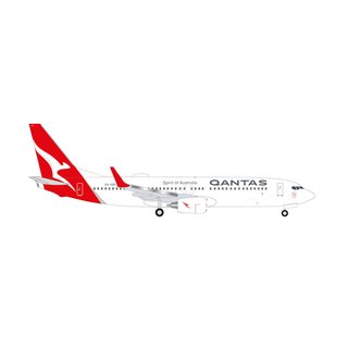Herpa 535502 Boeing B737-800,  Qantas  Mastab 1:500