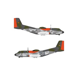 Herpa 571562 Transall C-160 Luftwaffe LTG 63, Retro Brummel  Mastab 1:200