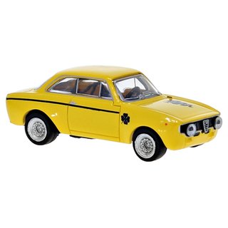 *Brekina 29701 Alfa Romeo GTA 1300, gelb, 1965  Mastab: 1:87