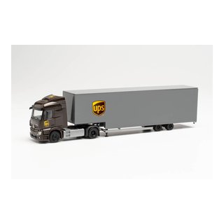 Herpa 314244 MB Actros SS 2.3 Jumbo-Sattelzug, UPS  Mastab 1:87