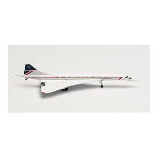 Herpa 535625 Concorde British Airways  Landor colors  Mastab 1:500
