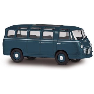 Busch 94177 Goliath Express 1100 Luxusbus dunkelblau, 1957  Mastab 1:87