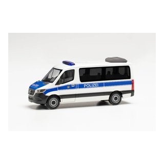 Herpa 096584 MB Sprinter `18 FD, Polizei Berlin Mastab 1:87