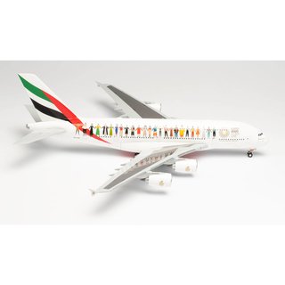 Herpa 571692 Airbus A380, Year of Tolerance, A6-EVB  Mastab 1:200
