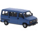 Brekina 34905 Peugeot J5 Bus, blau, 1982 Mastab: 1:87