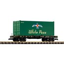 Piko 38709 Spur G Containerwagen WP&YR mit Container