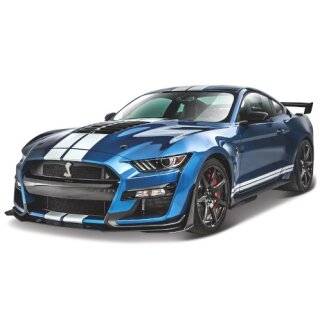 SPEIDEL MAI31388BLUE  Ford Mustang Shelby GT500, metallic-blau/weiß, 2020  Maßstab 1:18