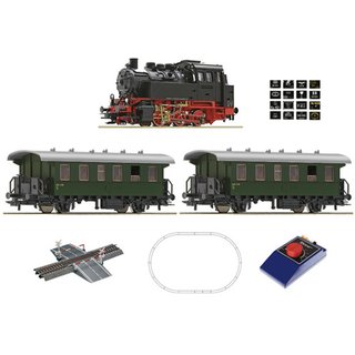 Roco 51161Analog Start Set: Dampflokomotive BR 80 mit Personenzug  Spur H0