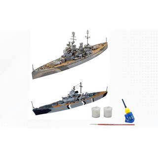 Revell 05668 First Diorama Set - Bismarck Battle  Mastab 1:1200