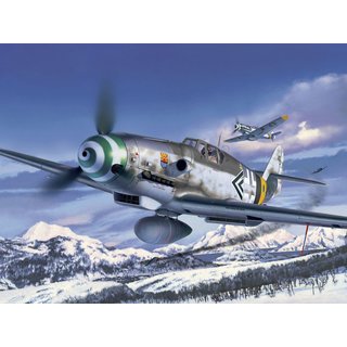 Revell 63653 Model Set Messerschmitt Bf109G-6 Easy Click Mastab 1:48