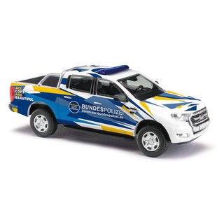 Busch 52822 Ford Ranger mit Abdeckung, Bundespolizei, 2016  Mastab 1:87