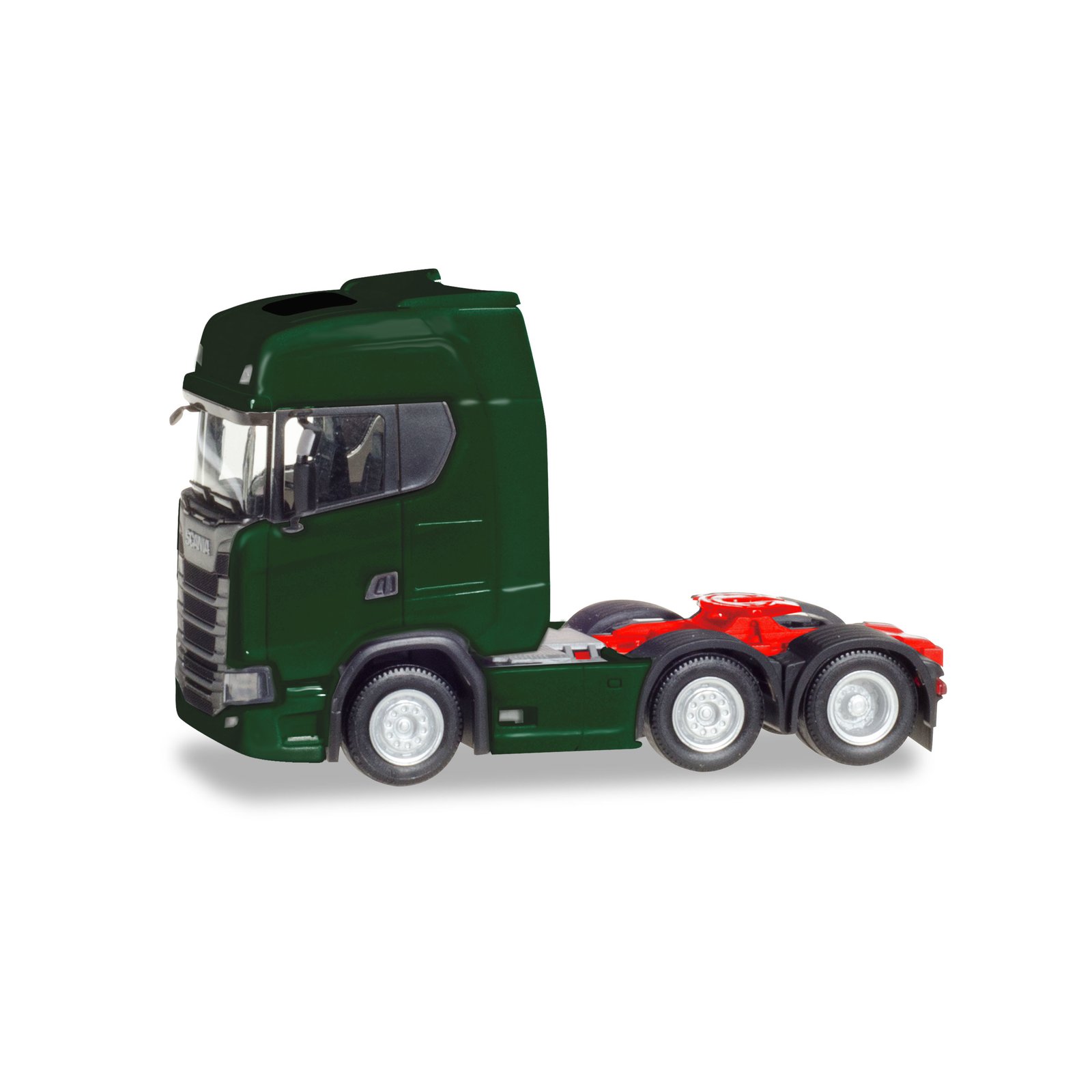Modellino Herpa Scania CS Trattore Pesanti Tetto Alto, Scala Da Collezione, Colore Giallo Mais, 1:87