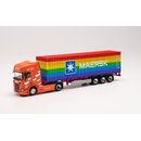 *Herpa 314695 Scania CR 20 Container-Sattelzug,...