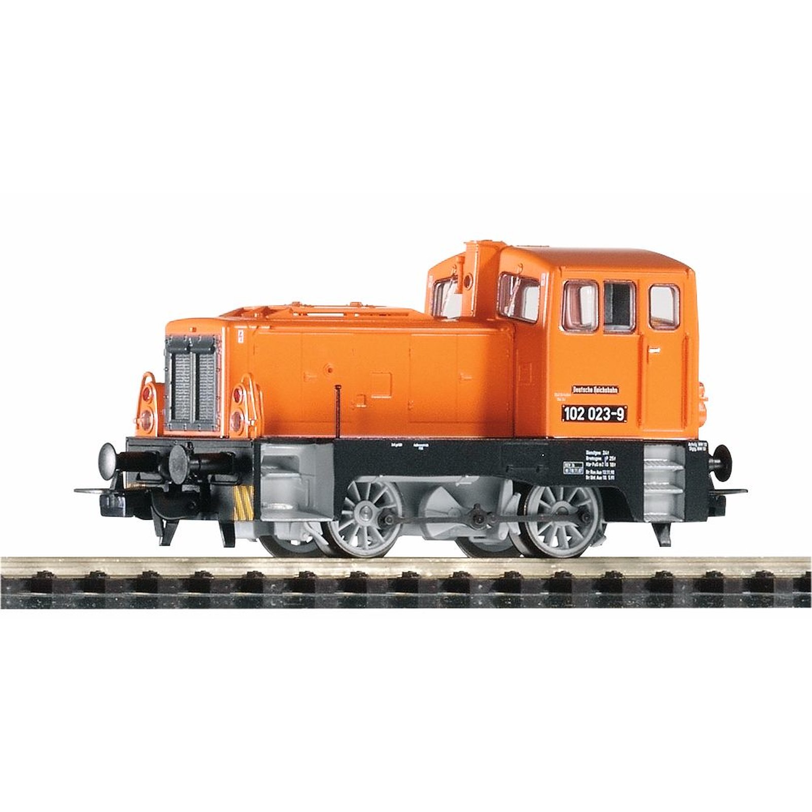 Piko 52545 Spur H0 Diesellok / Soundlok BR 102 DR Ep. IV, orange