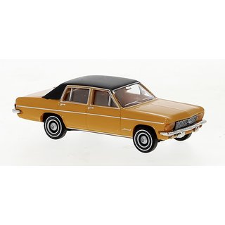 Brekina 20725 Opel Admiral, orange, schwarz, 1969  Mastab: 1:87