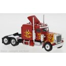 *Brekina 85708 Peterbilt 359, Flames  Maßstab: 1:87