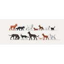 Merten 0212582  Hunde und Katzen  Spur H0