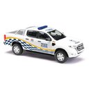 Busch 52828 Ford Ranger mit Abdeckung, Policia Local...