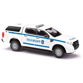 Busch 52832 Ford Ranger mit Hardtop, Polizia Bulgarien, 2016  Mastab 1:87