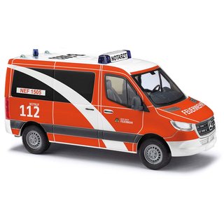 Busch 53459 Mercedes Benz Sprinter, Feuerwehr Berlin, 2018  Mastab 1:87